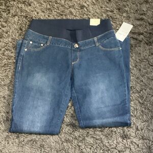 Women's maternity Blue Denim Jeans